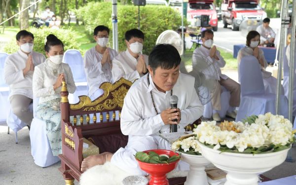 05.06.65 พิธีบวงสรวงศาลพระภูมิ มหาวิทยาลัยเชียงใหม่
