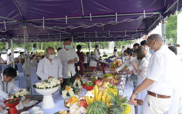 05.06.65 พิธีบวงสรวงศาลพระภูมิ มหาวิทยาลัยเชียงใหม่