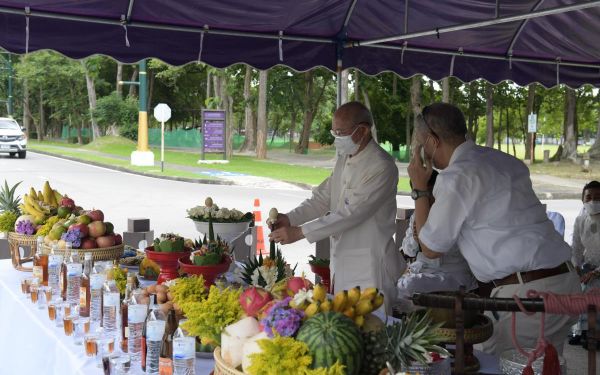 05.06.65 พิธีบวงสรวงศาลพระภูมิ มหาวิทยาลัยเชียงใหม่
