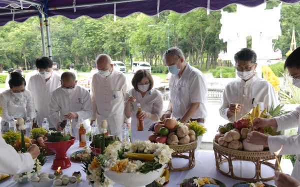 05.06.65 พิธีบวงสรวงศาลพระภูมิ มหาวิทยาลัยเชียงใหม่