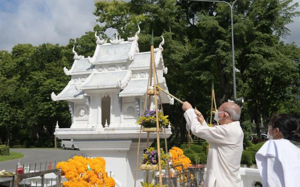 05.06.65 พิธีบวงสรวงศาลพระภูมิ มหาวิทยาลัยเชียงใหม่