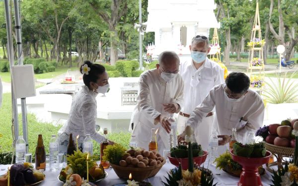 05.06.65 พิธีบวงสรวงศาลพระภูมิ มหาวิทยาลัยเชียงใหม่