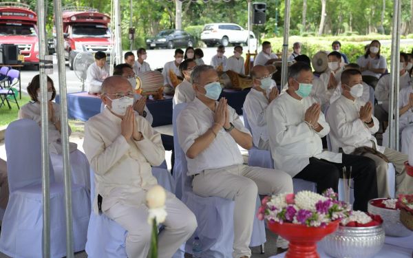 05.06.65 พิธีบวงสรวงศาลพระภูมิ มหาวิทยาลัยเชียงใหม่