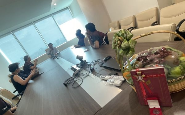 ภาพบรรยากาศเข้าแสดงความยินดี กับ รองอธิบดีกรมเชื้อเพลิงธรรมชาติ