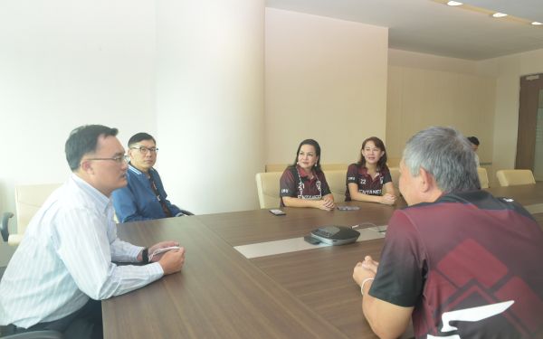 ภาพบรรยากาศเข้าแสดงความยินดี กับ รองอธิบดีกรมเชื้อเพลิงธรรมชาติ