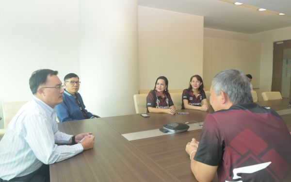 ภาพบรรยากาศเข้าแสดงความยินดี กับ รองอธิบดีกรมเชื้อเพลิงธรรมชาติ