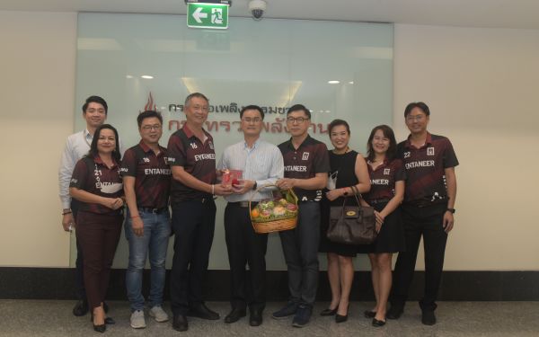 ภาพบรรยากาศเข้าแสดงความยินดี กับ รองอธิบดีกรมเชื้อเพลิงธรรมชาติ