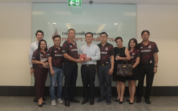 ภาพบรรยากาศเข้าแสดงความยินดี กับ รองอธิบดีกรมเชื้อเพลิงธรรมชาติ