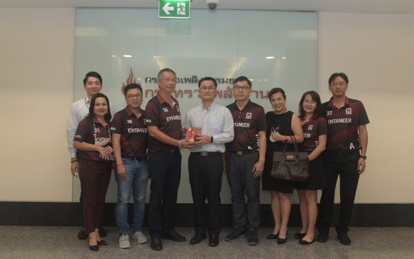 ภาพบรรยากาศเข้าแสดงความยินดี กับ รองอธิบดีกรมเชื้อเพลิงธรรมชาติ