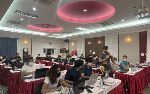 ภาพบรรยาการกิจกรรมสัมมนาเชิงปฎิบัติการ “พี่สอนน้อง” (Hand On The Job)