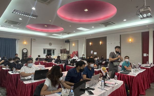 ภาพบรรยาการกิจกรรมสัมมนาเชิงปฎิบัติการ “พี่สอนน้อง” (Hand On The Job)