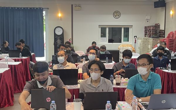 ภาพบรรยาการกิจกรรมสัมมนาเชิงปฎิบัติการ “พี่สอนน้อง” (Hand On The Job)