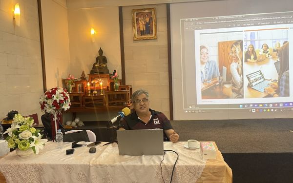 ภาพบรรยาการกิจกรรมสัมมนาเชิงปฎิบัติการ “พี่สอนน้อง” (Hand On The Job)