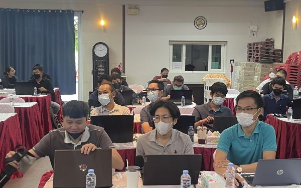 ภาพบรรยาการกิจกรรมสัมมนาเชิงปฎิบัติการ “พี่สอนน้อง” (Hand On The Job)