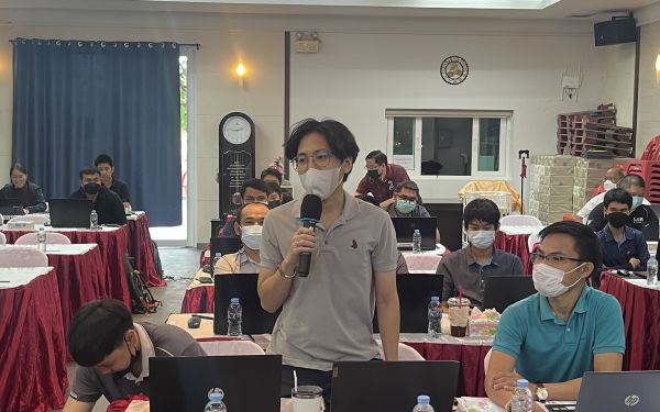 ภาพบรรยาการกิจกรรมสัมมนาเชิงปฎิบัติการ “พี่สอนน้อง” (Hand On The Job)