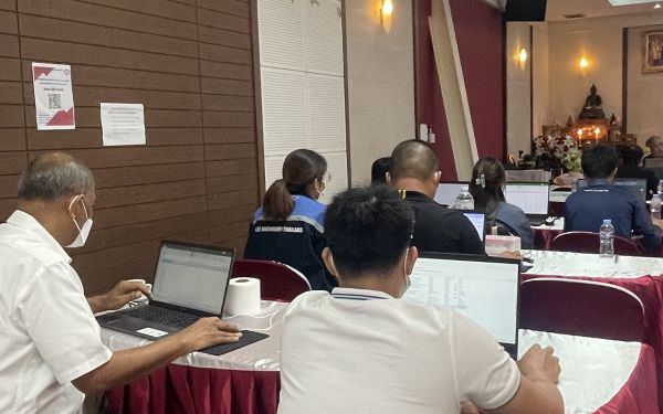 ภาพบรรยาการกิจกรรมสัมมนาเชิงปฎิบัติการ “พี่สอนน้อง” (Hand On The Job)