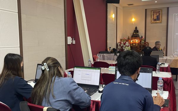 ภาพบรรยาการกิจกรรมสัมมนาเชิงปฎิบัติการ “พี่สอนน้อง” (Hand On The Job)