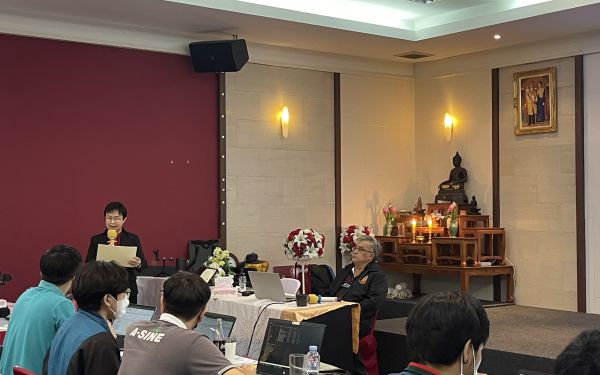 ภาพบรรยาการกิจกรรมสัมมนาเชิงปฎิบัติการ “พี่สอนน้อง” (Hand On The Job)