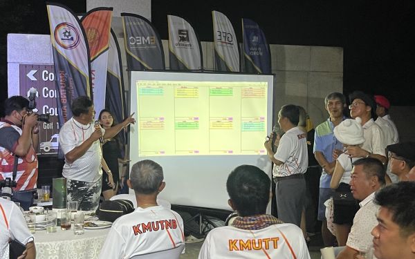 ภาพบรรยากาศกิจกรรมกอล์ฟ 8 เกียร์