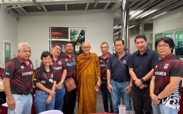 พิธีทำบุญอาคารสมาคมฯ ประจำปี 2566 และพิธีมุทิตาจิตแด่พี่รุ่น 11