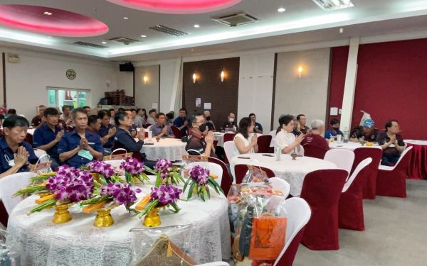 พิธีทำบุญอาคารสมาคมฯ ประจำปี 2566 และพิธีมุทิตาจิตแด่พี่รุ่น 11