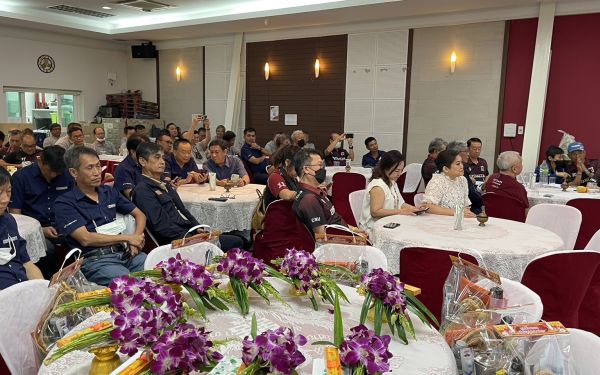 พิธีทำบุญอาคารสมาคมฯ ประจำปี 2566 และพิธีมุทิตาจิตแด่พี่รุ่น 11