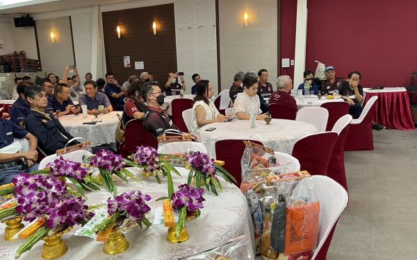 พิธีทำบุญอาคารสมาคมฯ ประจำปี 2566 และพิธีมุทิตาจิตแด่พี่รุ่น 11