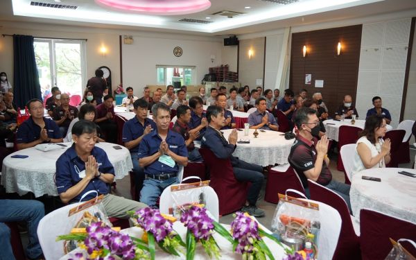 พิธีทำบุญอาคารสมาคมฯ ประจำปี 2566 และพิธีมุทิตาจิตแด่พี่รุ่น 11