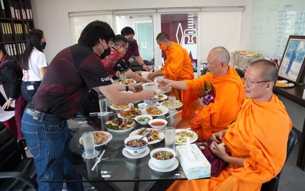 พิธีทำบุญอาคารสมาคมฯ ประจำปี 2566 และพิธีมุทิตาจิตแด่พี่รุ่น 11