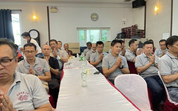 พิธีทำบุญอาคารสมาคมฯ ประจำปี 2566 และพิธีมุทิตาจิตแด่พี่รุ่น 11