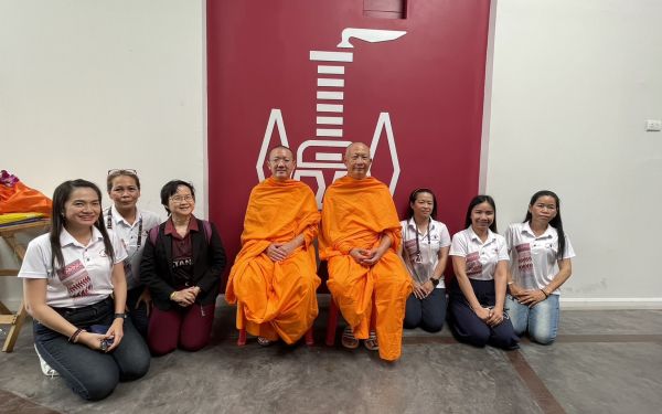 พิธีทำบุญอาคารสมาคมฯ ประจำปี 2566 และพิธีมุทิตาจิตแด่พี่รุ่น 11