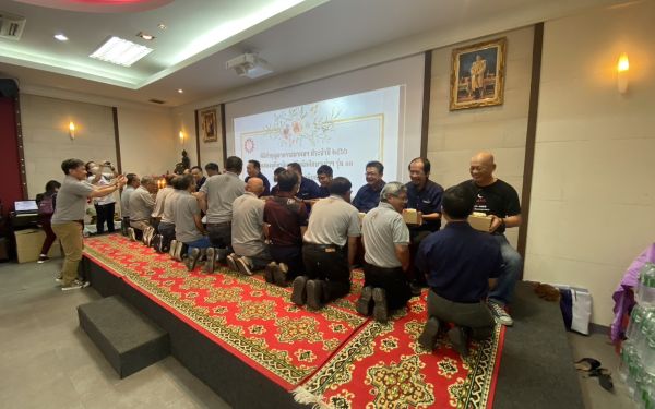 พิธีทำบุญอาคารสมาคมฯ ประจำปี 2566 และพิธีมุทิตาจิตแด่พี่รุ่น 11