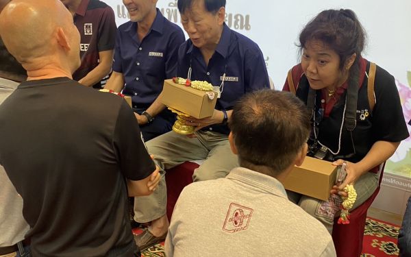 พิธีทำบุญอาคารสมาคมฯ ประจำปี 2566 และพิธีมุทิตาจิตแด่พี่รุ่น 11