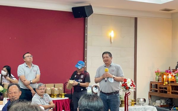 พิธีทำบุญอาคารสมาคมฯ ประจำปี 2566 และพิธีมุทิตาจิตแด่พี่รุ่น 11