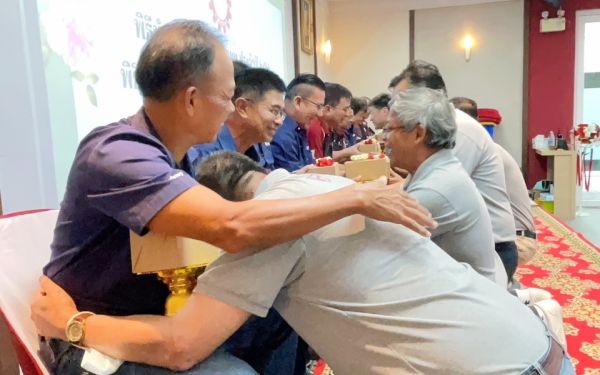 พิธีทำบุญอาคารสมาคมฯ ประจำปี 2566 และพิธีมุทิตาจิตแด่พี่รุ่น 11