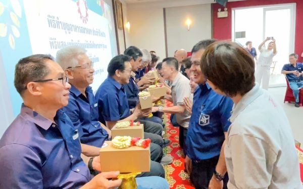 พิธีทำบุญอาคารสมาคมฯ ประจำปี 2566 และพิธีมุทิตาจิตแด่พี่รุ่น 11