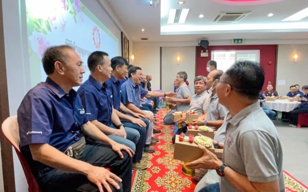 พิธีทำบุญอาคารสมาคมฯ ประจำปี 2566 และพิธีมุทิตาจิตแด่พี่รุ่น 11