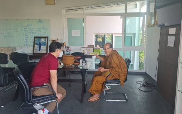 ภาพบรรยากาศสนทนาธรรมและพบปะสังสรรค์ รุ่น 18