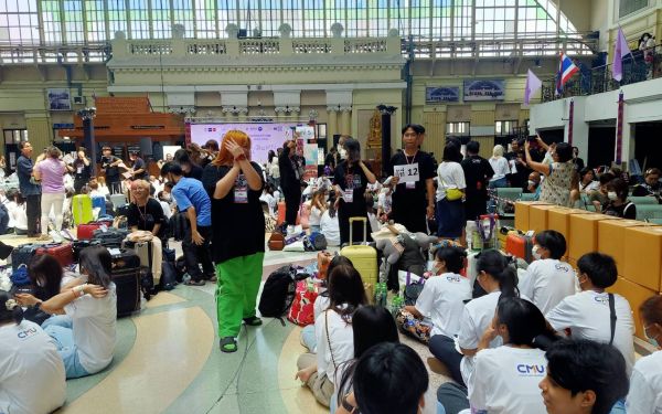 กิจกรรมรับน้องรถไฟ 2566