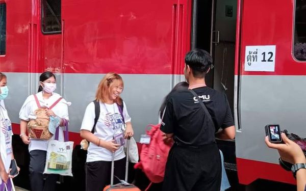 กิจกรรมรับน้องรถไฟ 2566