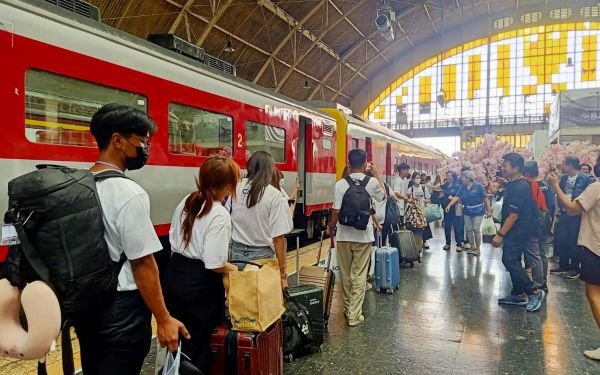 กิจกรรมรับน้องรถไฟ 2566