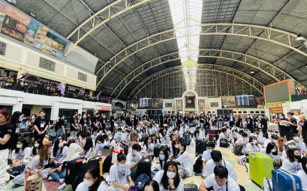 กิจกรรมรับน้องรถไฟ 2566