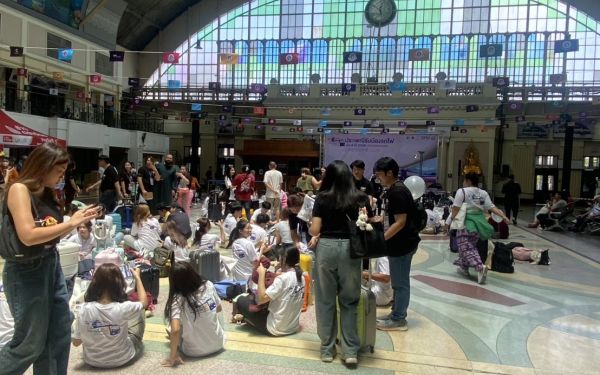 กิจกรรมรับน้องรถไฟ 2568