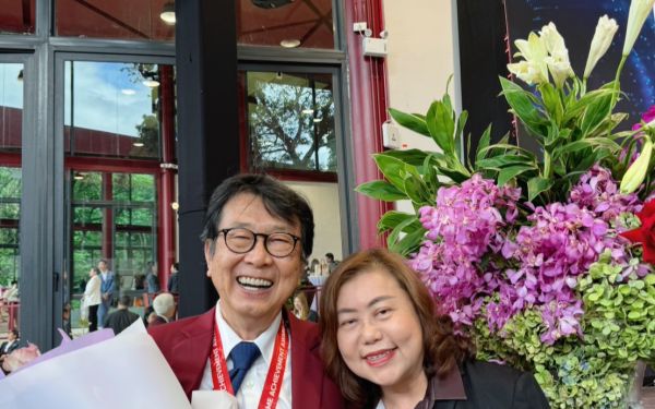 พิธีเชิดชูเกียรติผู้ได้รับรางวัลนักศึกษาเก่าเกียรติยศ (LIFETIME ACHIEVEMENT AWARD) และพิธีประกาศเกียรติคุณผู้ได้รับรางวัล LIFETIME SOCIETAL DEDICATION AWARD