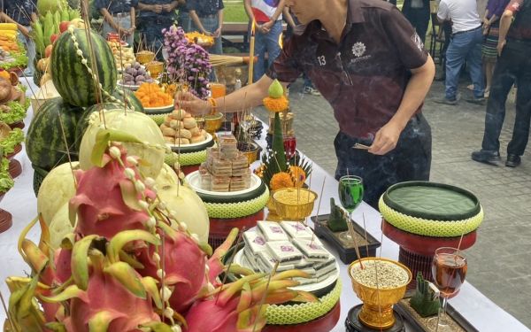 พิธีบวงสรวงครบรอบ 55 ปี