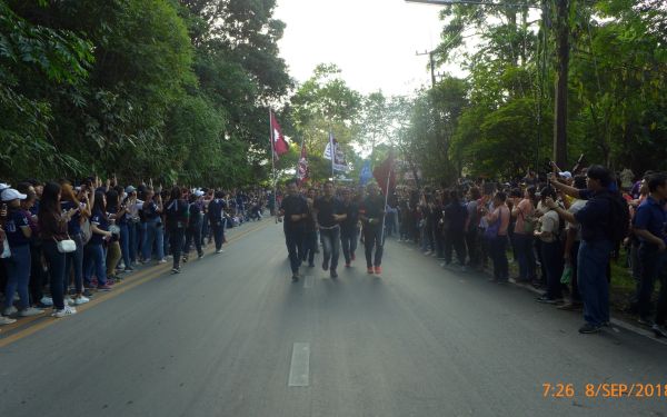 8 ก.ย. 61 ภาพบรรยากาศกิจกรรมรับน้องขึ้นดอย ประจำปี 2561