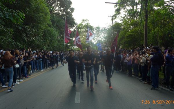 8 ก.ย. 61 ภาพบรรยากาศกิจกรรมรับน้องขึ้นดอย ประจำปี 2561