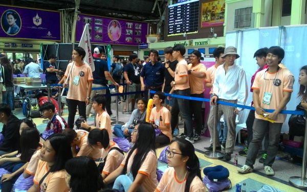 20 ก.ค. 61 ภาพบรรยากาศกิจกรรมรับน้องรถไฟ 2561