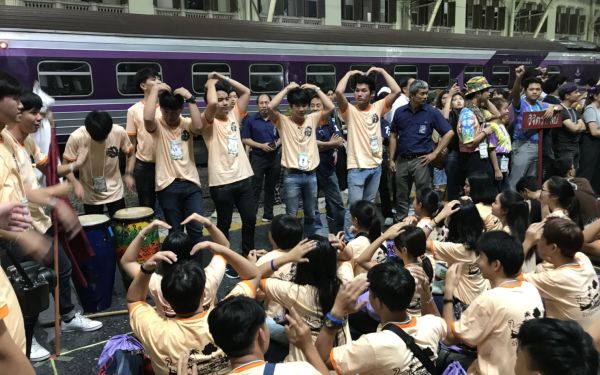 20 ก.ค. 61 ภาพบรรยากาศกิจกรรมรับน้องรถไฟ 2561