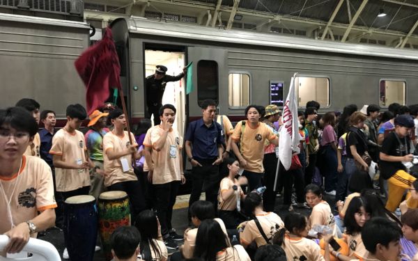 20 ก.ค. 61 ภาพบรรยากาศกิจกรรมรับน้องรถไฟ 2561